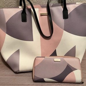 Kate SpadeLaptop Tote bag and matching Wallet